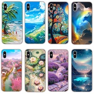 for iphone xs/xs max/se 2016/se 2020/se 2022 cases Soft Silicone Casing phone case cover