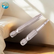 [ritonlywond] 7 Pcs S2 Magnetic Star Screw Driver 5 Point Screwdriver Bits 50mm 1/4" Hex Shank T10 T