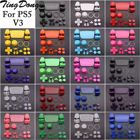 1set V3 3.0 For PS5 V3.0 BDM-030 Controller D-pad Share Buttons Kit Key Replacement Shell Case Cover