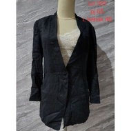 Valencia women's blazer, court blazer, black blazer, size L