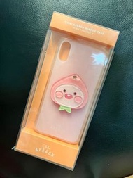 Kakao Friends Apeach iPhone X case 電話殻 全新