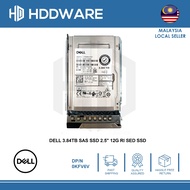 DELL 3.84TB SAS SSD 2.5" 12G RI SED SSD // 0KFV6V // SDFBE74DAB01 // KPM5WRUG3T84