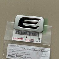 Genuine E Logo Rear Cover Book FORTUNER REVO VIGO Size 6.6x3.7cm Chrome Color (CI-75459-0K031)