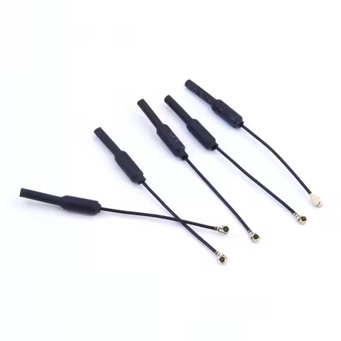 5.8G 3DB UFL Omni Directional 70mm Brass Soft FPV Antenna for RC FPV Quadcopter Racing Freestyle Tin