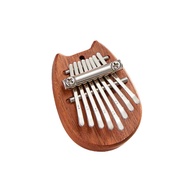 [Ander Online] Cat-Small 8-tone [Sapele] Thumb Piano Mini Kalimba (cat)