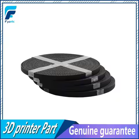 5m/lot GT2-6mm open timing belt width 6mm GT2 belt Rubbr Fiberglass cut to length for 3D printer who