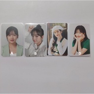 Photocard An Yujin Hana bank ive official