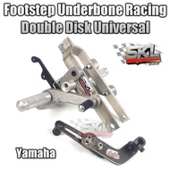 Footstep Underbone Osi Racing Double Disk Universal Cs 1 Sonic Jupiter Mx King Supra Gtr
