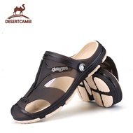 Desert Camel【Free Shipping】 รองเท้าแตะชายหาดหน้าร้อนผู้ชายแห้งเร็วรองเท้าแตะแบบสบายๆรองเท้าแตะในห้องน้ำสำหรับชาย