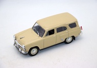 Classic 1:43 Scale Alloy Model Moskvich 423H Moscow People Retro Travel Car Model Collectible Toy fr