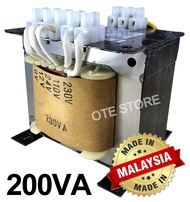Step Down Power Transformers 200VA (Input Volt : AC 230/415V Output Volt: AC 12/24/110/240V)