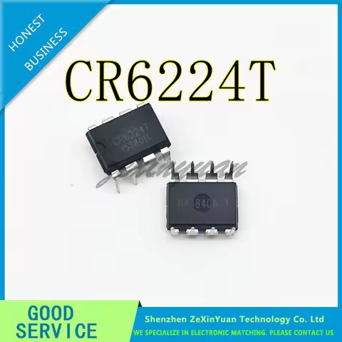 20PCS-100PCS CR6224T CR6224 PR6224T DIP-8 In Stock