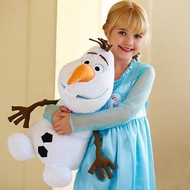 Aoger ดิสนีย์ภาพยนตร์ Frozen olaf Snowman ตุ๊กตาหนานุ่มการ์ตูนตุ๊กตาสัตว์ต่างๆขนาด30/45ซม. ตุ๊กตาสัต