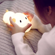 Creative Silicone Light Puppy Light Baby Night Light Nursing Atmosphere Light Bedroom Bedside Sleepi