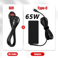 🇸🇬[Ready Stock] for Lenovo Laptop Charger 20V 3.25A 65W USB-C Type-C AC Power Adapter Charger for Th