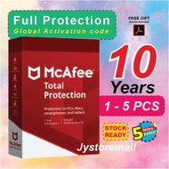 Mcafee Total Protection Antivirus - 10 years Original software