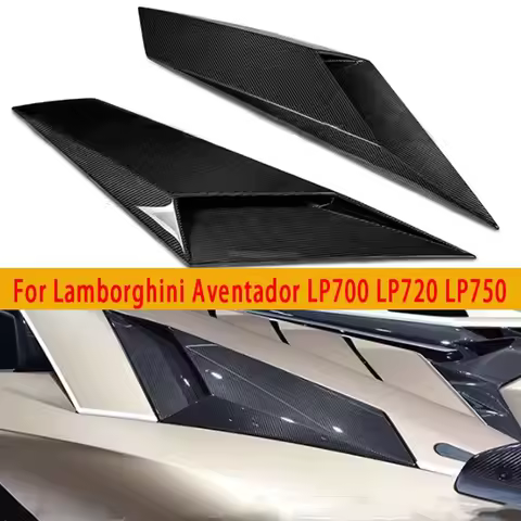 For Lamborghini Aventador LP700 LP720 LP750 Rear Air Outlet Cover Carbon Fiber Rear Vent Tuyere Car