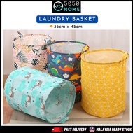 5050HOME Laundry Basket Foldable Clothes Bucket Toys Storage Organizer Bag Bakul Baju Lipat