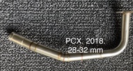 คอท่อ PCX 2018 28-32mm (Z)ราคาถูก อะไหล่มอเตอร์ไซค์ อะไหล่แต่ง อะไหล่สวยงาม