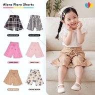 Alora Short Pants Size 4-5 Years Toddler Girls' Skirt Pants Flare Shorts Daily Rocel BottomsGirl Siz