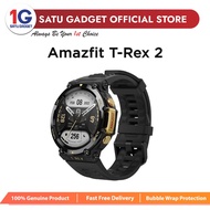 Amazfit T-Rex 2 Smartwatch 5 | GPS Satellite Military-grade Fitness with Heart Rate | 24-day Battery