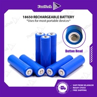 FunTech 18650 Battery - Rechargeable Battery 2600mAh Batteries