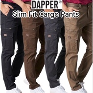 Dapper Slim Fit Cargo Pants / SELUAR KERJA