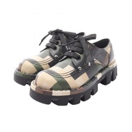 【二手】路易威登LOUIS VUITTON LV 棋盤格系列 Damouflage PVC 塗層帆布運動鞋 男士二手 A