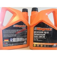 Engine Oil 5w30 Magnax free one oil filter for proton /perodua