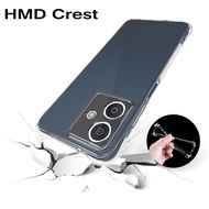 HMD Crest TA-1646 Case Air Cushion Shockproof Clear Airbag Silicone Soft TPU Back Cover Case for HMD