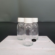 Simple Glass Bottle 60ml Shot Bottle/ 60ml Clear Glass Bottle/ Glass Packaging Bottle/ Coffee Bottle