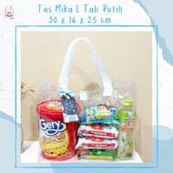 Transparent Mica Goodie Bag – 20x10x20 Birthday Event Hampers Bag 25x10x20/ Premium 30x10x25/