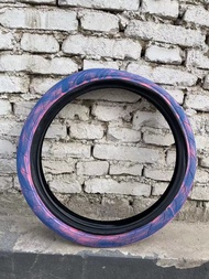 【Wireless】 Logos Bmx Tires 20*2.5 Freestyle Accessories Bmx Tyres Bike Parts Spare Part Logo Grindin