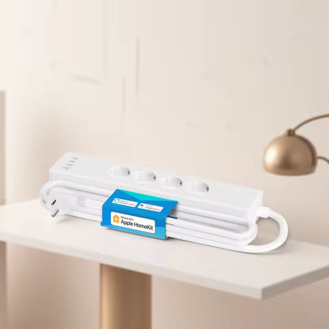 Meross WiFi Smart Power Strip WLAN Surge Protector EU//UK/US Socket Extension USB Support HomeKit Al