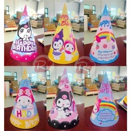 [SUPER CHEAP ️] – Combo of 20 medium Size birthday hats - Birthday cake decoration