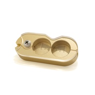 Pill Box Pill Box Pill Box Pill Box Aluminum Alloy Pill Dispenser Pill Cutting Tablet Handy Tool wit