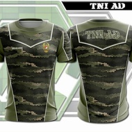 kaos jersey TNI AD army tactical