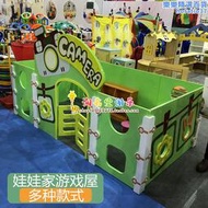 早教幼兒園遊戲屋角色扮演扮家家酒互動木製兒童玩具房娃娃家小房子