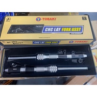 TOBAKI KRISS 2 (FRONT DISC BRAKE ) CNC LAY FORK ASSY SET( 2PCS=RH&LH)
