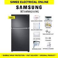 Samsung 580L Top Mount Freezer with Twin Cooling Plus Inverter Refrigerator RT18M6211SG RT18M6211SG/ME