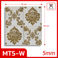 Wallpaper Dinding 3D Motif Foam 70x70cm Walpaper Motif Batik Sticker Tembok Murah Berkualitas