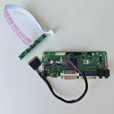 Kit for LP156WH3-TLSA LP156WH3-TLT1 LP156WH4-TLQ2 1366x768 15.6" 40pin LED Panel DVI VGA HDMI-Compat