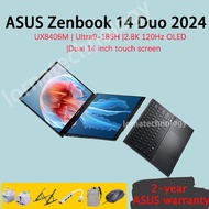 ASUS Zenbook 14 Duo 2024 UX8406M ASUS Zenbook14 Dual Screen ASUS Lingyao 14 Ultra9-185H Dual touch screen ASUS Laptop