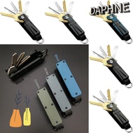 DAPHS Key Organizer, Holds 2-6 Keys with Screwdriver Keys Fob with Clip,  Multi-function Metal Moder