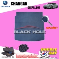 Changan deepal LO7 2023-ปัจจุบัน พรมรถยนต์เข้ารูป2ชั้นแบบรูรังผึ้ง Blackhole (ชุดที่เก็บสัมภาระท้ายร