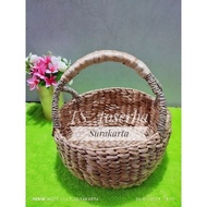 Water hyacinth basket water hyacinth bowl/ basket for newborn baby photo decoration