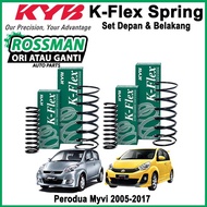 Perodua Myvi 2005-2017 KYB KAYABA Original K-Flex Coil Spring Set