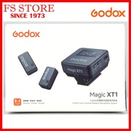 GODOX  MAGIC XT1 2.4GHz Wireless Microphone System (2TX + 1RX) FLASH TRIGGER
