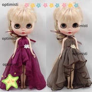 OPTIMISTI Dolls Princess Dresses, Fashion DIY Accessories Evening Gown Dresses, High Quality Cute Mi