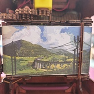 Cabin paper roll 1940 halom book nook diy